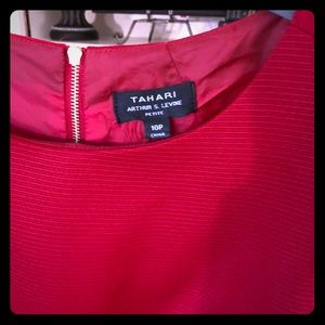 Tahari Red Bow 10P